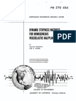 Chopra, Dynamic Stiffness Matrices For Homogeneous Viscoelastic