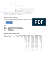 Coefficient of Thermal Expansion