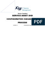 Service Asset and Configuration Management Process