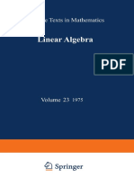 Linear Algebra Werner Greub