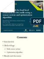 Procemin 2015 New Approach For Load Level Estimation in SAG Mills Using A Sensor System and Optimization Algorithm