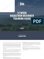 Trainingguide Marathon Beginner12 Week