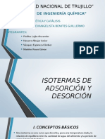 Isotermas de Adsorción y Desorción