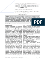 Recent Studies On Piled-Raft Foundation: State of Art: V.J.Sharma, S.A.Vasanvala, C.H.Solanki