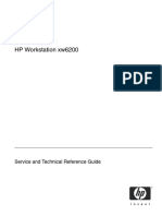 HP Workstation xw6200: Service and Technical Reference Guide