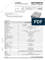 DTMA-1800-UMTS-12-AISG-D: Fullband Double Dual Duplex Tower Mounted Amplifi Er (Masthead Amplifi Er)