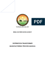 Distribution Transformer Manufacturing Process Manual