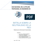 Batalla Por La Neutralidad de La Red