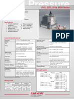 Diaphragm Switch: D1S, D2S, D1H, D2H Series