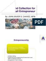 Credit and Collection For The Small Entrepreneur: By: John Xavier S. Chavez, MFM