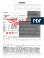 Rogue Trader Retainer Rules