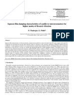 Squeeze-Film Damping Characteristics of Cantilever Microresonators For Higher Modes of Flexural Vibration