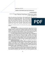 Biodiesel Production From Palm Oil Technology: Research Journal of Agricultural Science, 43 (4), 2011