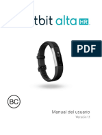 Manual Pulsera Fitbit Alta HR Español