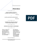 Petition For A Writ of Certiorari, Jarreau v. South LaFourche Levee District, No. - (Cert. Petition Filed July 31, 2017)