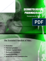 Dermatological Pharmacology