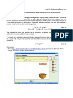 Lab 10 Radioactive Decay Law