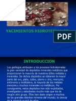 Yacimientos Hidrotermales PDF