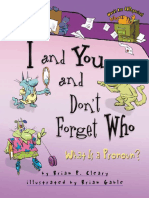 I and You and Don T Forget Who-What Is A Pronoun 1575055961 PDF