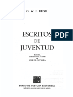 Hegel, G.W.F. - Escritos de Juventud PDF