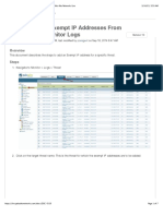 How To Add Exempt IP Addresses From The Threat ... Palo Alto Networks Live