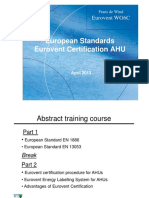 Eurovent Certification Part 1 PDF