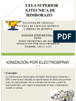 Ionizacion Por Electrospray