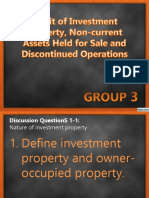 Audit of Inv Property, NCA HFS and Disc Op