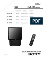 Diagrama de TV Proyeccion Sony KP-53V90