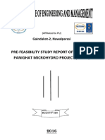 Pre-Feasibility Study Report of Deuchuli Panighat Microhydro Project (11 KW)