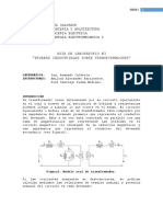 #3 Pruebas Industriales Sobre Transformadores