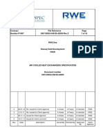 1007 DISQ 0 M SS 42005 Air Cooled Heat Exchangers Specification