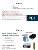 IGCSE Forces&Shape