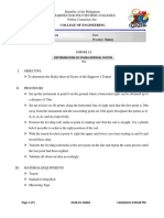 College of Engineering: Determination of Stadia Interval Factor