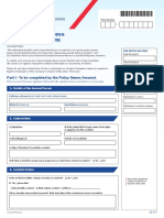 Global Health Access - Medical Claim Form