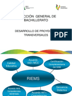 Desarrollo de Proyectos Transversales