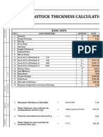 Penstock Thickness Cacl