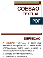 Coesão e Coerência Textual