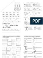 Palabras y Ejercicios PDF