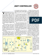 Automatic Light Controller Using 7806 PDF