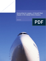 Accounting For Leases of Aircraft Fleet Assets in The Global Airline Industry