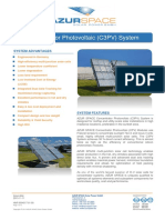 Concentrator Photovoltaic (C3PV) System