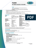 Jet Pox sp1000 Ficha Tecnica 1 PDF