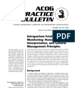 002 Intrapartum Fetal Heart Rate Monitoring 3a - ACOG Bulletin 106 PDF