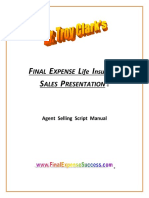 DrTroyClark FinalExpense SalesScript MANUAL