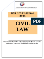 PALS Civil Law 2016 PDF