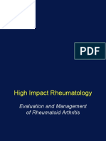 3 - Evaluation and Management of Rheumatoid Arthritis