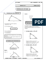 3er Año - Guia Nº7 - Triángulos Notables