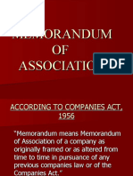 Memorandum of