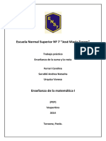 Trabajo Práctico - Enseñanza de La Suma y La Resta